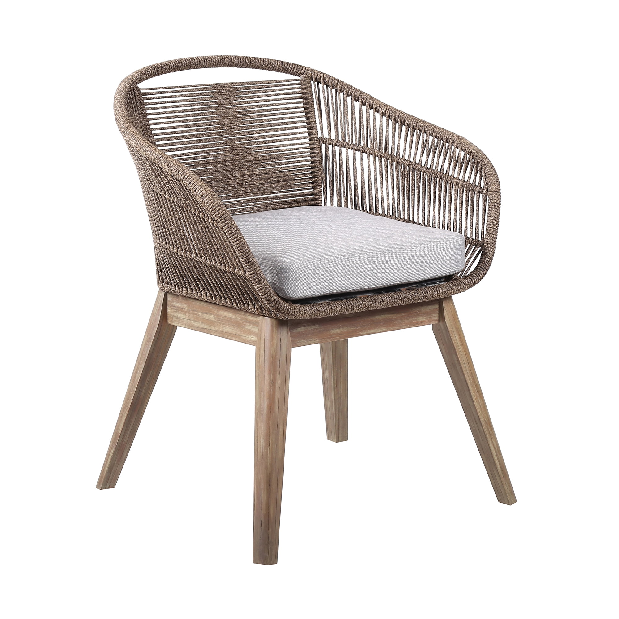 Oasis Tutti Frutti Outdoor 5 Piece Round Dining Set with Gray Cushions