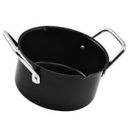 Bbq Stew Pot Useful Kitchen Pots Household Saucepan Flat Skillet Pans Outdoor Carbon Steel