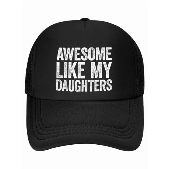 Awesome Like My DaughterS Baseball Cap Fathers Day Baseball Cap