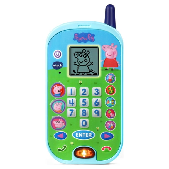 Peppa Pig, Learning Phone Playset, VTech, Baby and Toddler Toy