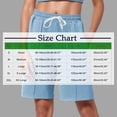 thumbnail image 3 of tarylea Sweat Shorts for Women Drawstring High Waisted Knee Length Running Shorts Straight Wide Leg Comfy Running Shorts, 3 of 8