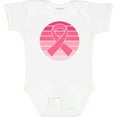 thumbnail image 3 of Inktastic Breast Cancer Pink Ribbon Retro Girls Baby Bodysuit, 3 of 5