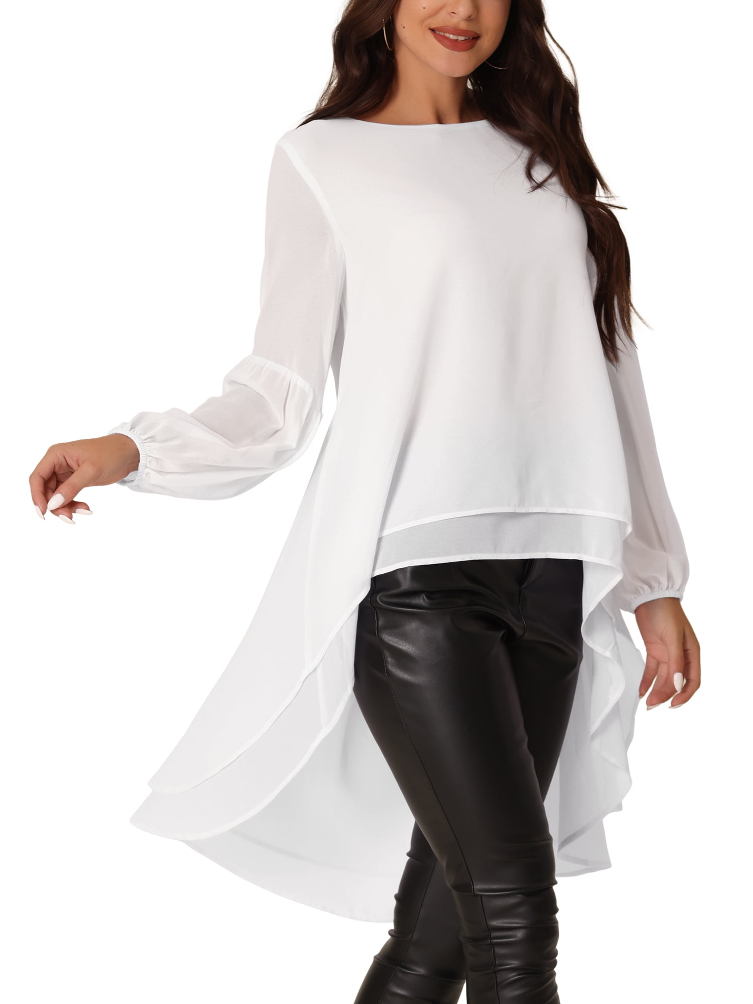high low dressy tops