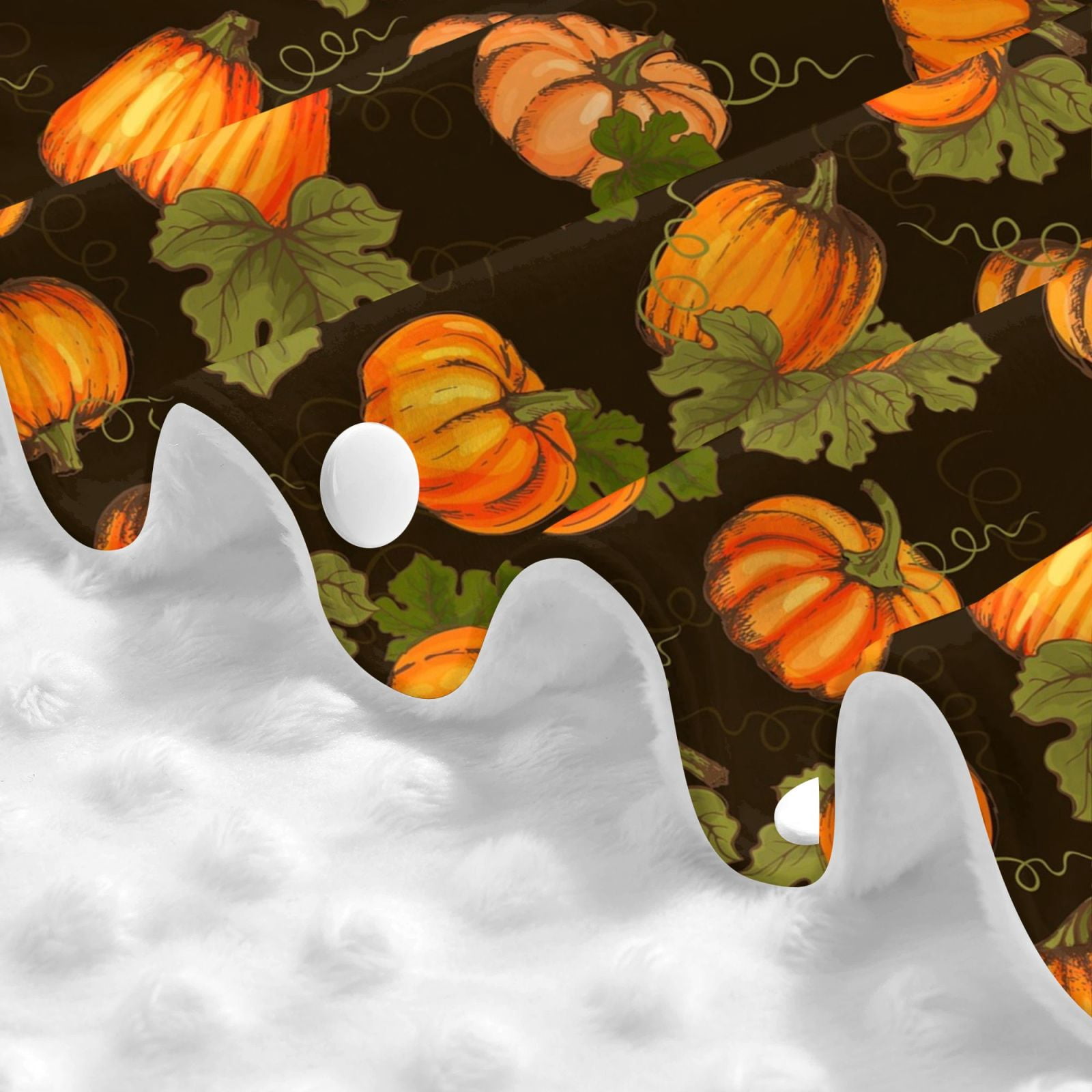 Naloa Orange Pumpkin Baby Car Seat Cover, Breathable Baby Carrier Cover, Multiuse Baby Carrier Cover & Nursing Breastfeeding Cover