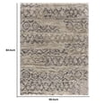 thumbnail image 5 of Rug with Diamond Pattern and Soft Piles, Light Brown - Saltoro Sherpi, 5 of 5