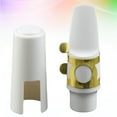 thumbnail image 3 of SHISUYAN Embout de Remplacement en Résine pour Saxophone Alto Accessoire d'Instrument de Musique (Blanc), 3 of 8