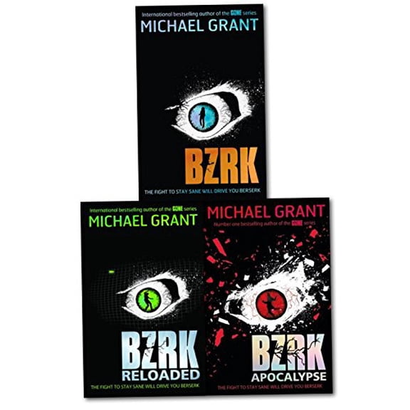 Pre-Owned Michael Grant Bzrk 3 Books Collection Set
