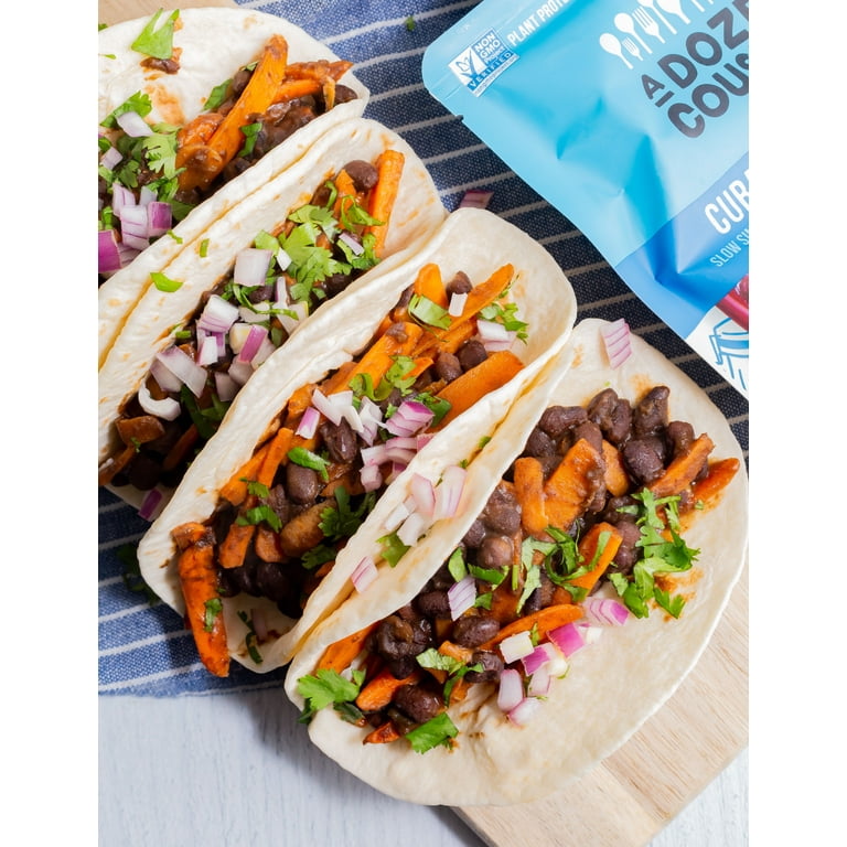 A Dozen Cousins Cuban Black Beans, Vegan Gluten-Free Microwaveable