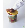 thumbnail image 3 of Round Storage Containers, 7-4/5" H x 8-1/2" D, 3.79 L Capacity, Clear Each, 3 of 4