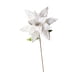 thumbnail image 2 of Adorno navideño de flores artificiales para centro de mesa, para ventana, porche, estilo rústico. blanco, 2 of 4