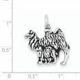thumbnail image 2 of Sterling Silver Antiqued Camel & Baby Camel Charm QC7847, 2 of 2