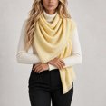 thumbnail image 5 of Unisex Women Men's Scarves Classic Wool Blend Scarf Solid Long Winter Scarf, 5 of 6