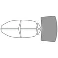 thumbnail image 2 of Rvinyl Window Tint Kit Compatible with Volkswagen Passat 2012-2022 - Rear Windshield Precut Kit -, 2 of 8