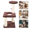 thumbnail image 4 of Cat Scratcher 3-layer Cat Scratching Post Household Scratching Post with Pendant, 4 of 9
