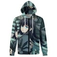 thumbnail image 6 of Demon Slayer Tokito Muichiro Jacket Casual Oversized Hoodie Stylish Zipper Hooded Sweatshirt Warm Loose Outerwear 2XL, 6 of 8