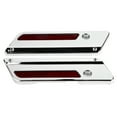 thumbnail image 2 of Latch Cover  Saddlebag Latch Cover   Motorcycle Saddlebag Latch Cover 2 Pcs Motorcycle Saddlebag Latch Cover Reflectors For Glide Touring 1994-2017, 2 of 8