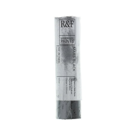 UPC: 0836943003255 | R&F Handmade Paints Pigment Stick  100ml  Mars Black