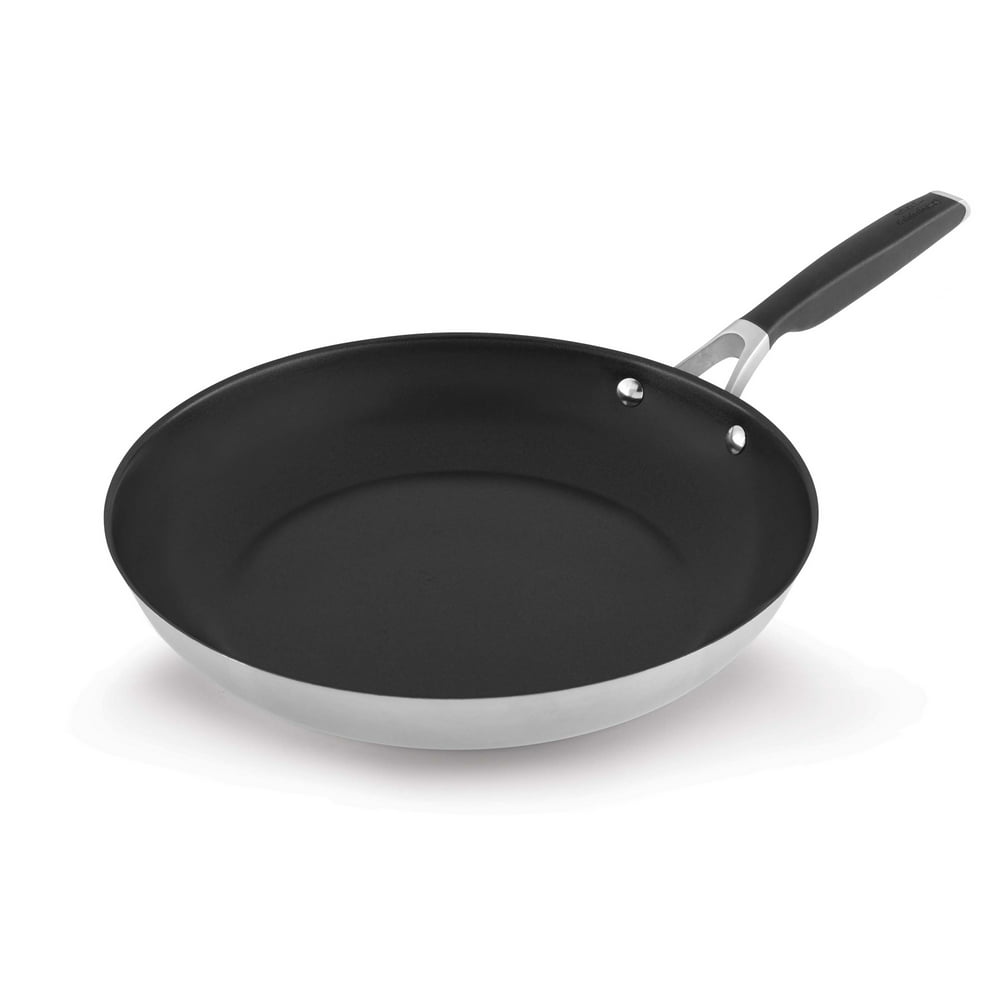 Select by Calphalon Stainless Steel Nonstick 12-Inch Fry Pan - Walmart ...