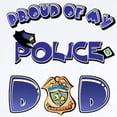 thumbnail image 2 of CafePress - Proud Of My Police Dad Infant Bodysuit - Baby Light Bodysuit, Size Newborn - 24 Months, 2 of 4