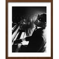 thumbnail image 2 of Art.com Ray Charles Playing Piano in Concert Premium Photographic Print by Bill Ray, Brown Frame Wall Art, 17" x 21", 2 of 5
