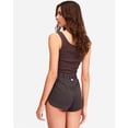 thumbnail image 2 of Billabong OFF BLACK Women's Road Trippin Elastic Waist Shorts, US Medium, 2 of 2