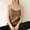 Coffee, variant on Endives Womens Tank Top Sleeveless Shirt Thin Strap Crew Neck Camisole Slimming Flared Top Daily Wear Outerwear