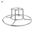 thumbnail image 1 of ENJOYW Chicken Rack Heat Resistant Anti-rust Metal Labor-saving Grilling Roaster Holder for BBQ Chicken Rack, 1 of 7