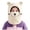 Khaki, variant on Kids Cute Bear Ear Windproof Shell Balaclava Hat Removable Face Cover Drawstring Winter Ski Hood Light Blue,3-10 Years