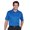 Palace Blue, variant on Monterey Club Men's Pro Mesh Texture Solid Golf Polo Shirt #1089
