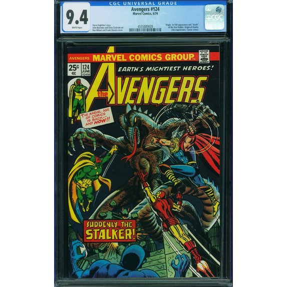 Avengers #124 - CGC 9.4 Comic Book