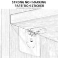 thumbnail image 4 of RuiJiao Support de Perforation en Solde - Support Fort pour Tiroir de Garde-Robe Auto-Adhésif en Stratifié, Artefact de Superposition Sans Trace, Couche Fixe, 4 of 9