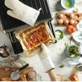 thumbnail image 3 of KitchenAid Albany Oven Mitt 2-Pack Set, Milkshake, 7"x13", 3 of 5