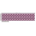 thumbnail image 3 of Ambesonne Floral Fabric by the Yard Upholstery, Lace Like Floral Elements, 1 Yard, Plum and Ivory, 3 of 5