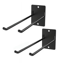 Heavy Duty Storage Organizer Steel Wall Mount for Garden Tools Shovel Rake Broom Organizer Wall Hook 2pcs