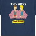 thumbnail image 3 of Beavis and Butthead - Beavis and Butthead Designs -Men's Short Sleeve Graphic T-Shirt, 3 of 5