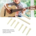thumbnail image 4 of Guitar Nut Saddle, Guitar Bridge Peg Durable  for Instrument, 4 of 8