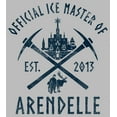 thumbnail image 2 of Men's Frozen Ice Master of Arendelle Graphic Tee Athletic Heather Large, 2 of 5