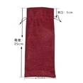 thumbnail image 3 of Reusable Burlap Wine Bag, 12 pcs Wine Bottle Gift Bags with Drawstring,Tags and Ropes for Gift,Christmas,Wedding,Birthday, Holiday Party,etc. (Red), 3 of 3