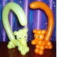 thumbnail image 3 of 260 globos largos, 100 globos de látex pastel de primera calidad para cumpleaños, bodas, festivales, fiestas, colores surtidos TUNC Sencillez, 3 of 5