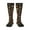 3 Black, variant on Ribbon bows with leopard Knee Socks, High Socks Long Stretchy Sock Women Knee High Stocking, Long Socks for Women