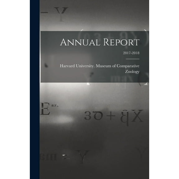 Annual Report; 2017-2018, (Paperback)