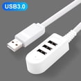thumbnail image 1 of Multifunction 3 USB Ports Charger Converter Expansion Cable Splitter for Laptop, 1 of 8