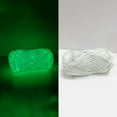 thumbnail image 3 of Glow in The Dark Yarn for Crochet Knitting Diy Craft Fluorescent Soft Polyester, White Glow in The Dark Yarn, Light up Yarn, by Cloudqi, 3 of 10
