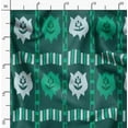 thumbnail image 2 of Soimoi Green Fabric - By the Yard - 56 Inch Wide - Ikat Fabric - Elegant and Traditional Patterns for Stylish Creations Printed Fabric, 2 of 6
