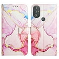thumbnail image 2 of SaniMore Case for Motorola Moto G Pure/Moto G Power 2022 Release, PU Leather Case Luxury Marble Wireless Charigng Hand Rope Fashion Folding Case for Girls Women for Moto G Pure/Moto G Power, Rosegold, 2 of 6