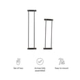thumbnail image 3 of Linon Bethany Iron Towel Racks 2 Pack Industrial Space Saving Design in Black, 3 of 14