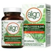 Align Whole Food Multi-Strain Probiotic Supplement Capsules, 28 ct
