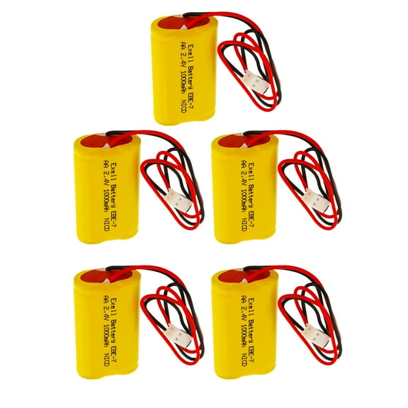 5pc Emergency Exit Lighting Battery Compatible with ANIC0865 Atlight 100003A097