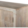 thumbnail image 4 of Sarah Solid Wood 2 Door Sideboard in Brushed Ivory Finish, 4 of 6