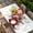 White, variant on Vintage Valentine's Day Table Cloths for 6 Foot Rectangle Tables, Red Love Heart Truck Wooden Patio Waterproof Elastic Fitted Tablecloths, Washable Rectangular Table Cover for Camping